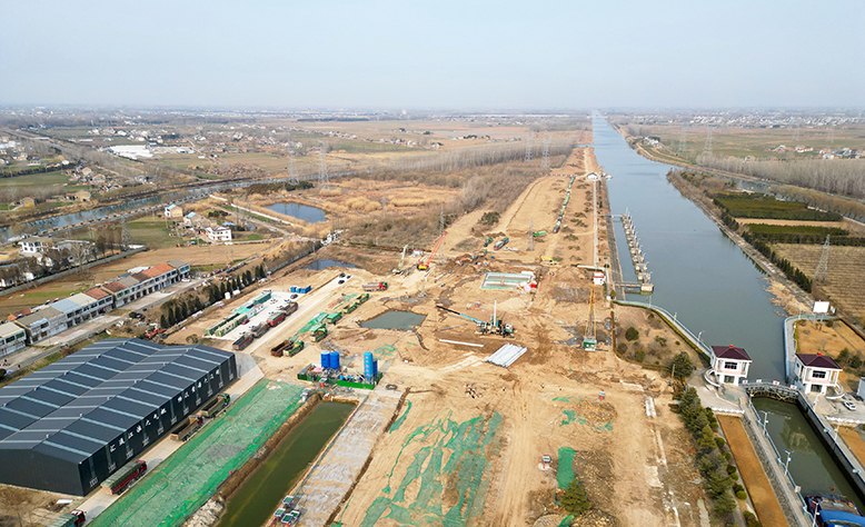 連申線(xiàn)黃響河至淮河入海水道段航道整治工程