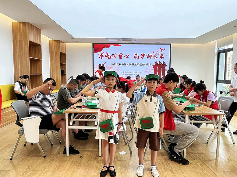 縣新時(shí)代文明實(shí)踐中心組織開展“軍魂潤(rùn)童心筑夢(mèng)向未來(lái)”主題活動(dòng)